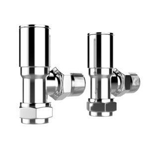 Valve - Manual Angled Valve - Chrome